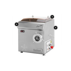 Hachoir à viande réfrigéré Cryolite - entièrement inox avec réfrigération par compresseur hermétique