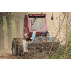 Tracteur agricole porte-outil MM 180 B Tre-Emme Merlo - 200 CV - Largeur 2400 mm - Hauteur 2970 mm