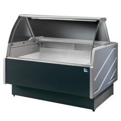 Vitrine réfrigérée ventilée vitre bombée température +2/+5°c 1520 x 1175 x 1243 mm - BGB0316/TN