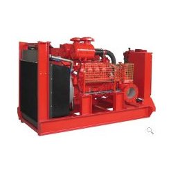 Groupe motopompe diesel - 880 m3/h - 11 bar - Conforme NFPA 20