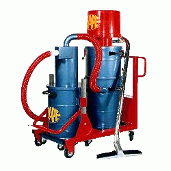 Aspirateurs industriels pneumatiques - séparateur cyclone intégré pour poussières et poudres