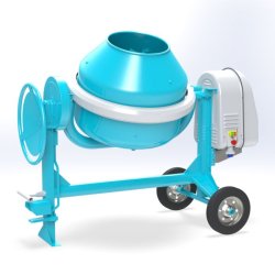 Bétonnières C 320 - Omaer - capacité totale cuve 305 l - Puissance 2 HP