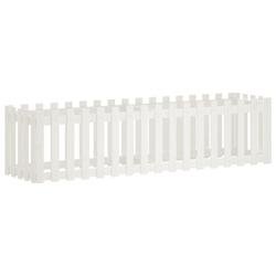 Helloshop26 - Jardinière bac lit surélevé plantes fleurs terrasse jardin de jardin design de clôture 200 x 50 x 50cm pin massif 02_0039806 - Bois