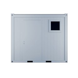 Bloc sanitaire modulable 10 pieds - WC PMR, lavabo, compact et adapté aux chantiers et événements