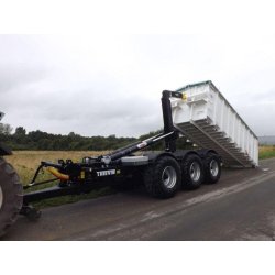 Châssis porte-caisson PC 260 - Thievin - Tridem à bielles - PTAC 32T - Puissance bras 26T