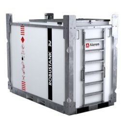 Cuve de transport de gasoil sur la voie publique, disponible en 2100 l et 3000 l - robustank compact - rtc