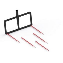 Fourchette Balloni pique-bottes - Dalmasso, dents ajustables, support optionnel