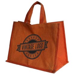 Sac cabas en toile de jute personnalisable - 100% naturel - Impression dès 150 pièces