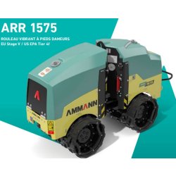 Rouleau vibrant à pieds dameurs EU Stage V / US EPA Tier 4f - Ammann - ARR 1575