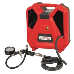 Compresseur électrique en valise 1100W - RIBIMEX - avec accessoires et pression max 8 bar
