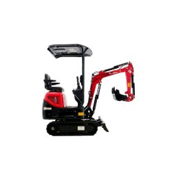 Mini pelle diesel, sur chenilles & joystick