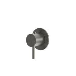 Mitigeur mural thermostatique encastré en acier 316L nautique finition or rose avec bec fuselé, haute résistance à la corrosion – SINED - gris i