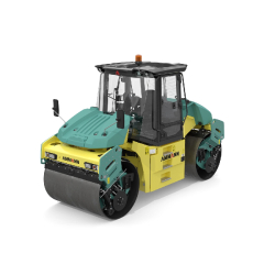 Rouleau vibrant léger tandem - ARP 95 - Ammann avec système vibratoire à 2 amplitudes et cabine ROPS