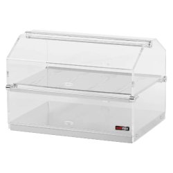 RedFox Vitrine neutre à deux étages 50×35 - 4966