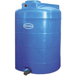 Cuve verticale bleue stockage eau 3 000 litres pré-équipée - RENSON - 817676