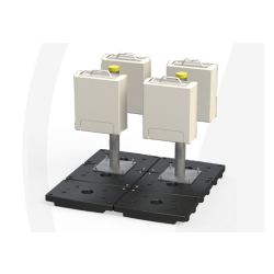 Mât autostable RRU/RRH - 4 RRU (30m) - Hauteur 30m - Capacité 4 RRU/RRH