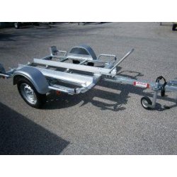 Porte moto 1 voie - PTAC jusqu'à 750 kg - roues R13 - châssis compact Lider