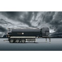 Ecovac Trailer - Remorque hydrocureur KOKS - citerne inox 23 m3 - sans réservoir d’eau de service