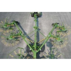 Swadro 2000 - Andaineur six rotors Krone - Largeur de travail de 10,00 m à 19,00 m