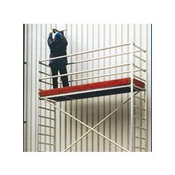 Échafaudage roulant aluminium - Kero - léger & solide - hauteurs de travail