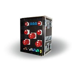 115-00-946 - Coffret de distribution - Indu Electric - avec prises de courant pour rack 19″ et options avancées