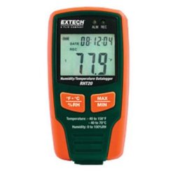 Enregistreur d'humidité et de température RHT20 Extech - 16000 mesures, USB, alarme programmable