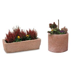 Bac à fleurs Kronos - Type 7 (gauche)