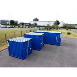 Container maritime 8' - Locanet - 2.438m x 2.200m x 2.260m avec fermetures sécurisées
