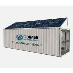 CHAMBRE FROIDE POSITIVE À ÉNERGIE SOLAIRE - 11,75 M2