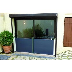 Aquastop barrière anti-inondation en kit dédiée aux maisons individuelles.