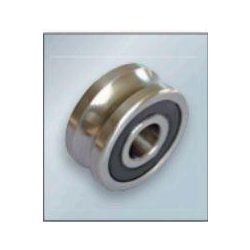 Galets profilés en inox type SFLR - Faible bruit - Température -20°C à 100°C