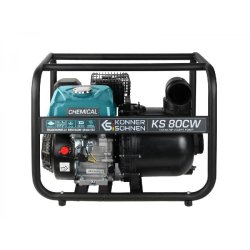 Groupe motopompe à essence 1 000 l/min pour liquides agressifs - KÖNNER & SÖHNEN - 80CW
