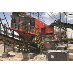 Concasseur à cône secondaire sur roues - Sandvik UH412 - polyvalence et productivité optimales