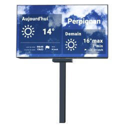 Écran LED pleines couleurs extérieur - Formats de 4m² à 8m² - Pitch P4.4, P6.67, P10 - Garantie 2 ans
