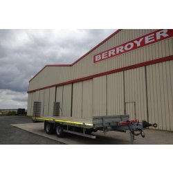 Remorque porte-engins ECIM 6423 - 19T - 2 essieux - Plateau basculant 7000mm