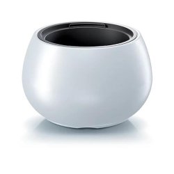 Prosperplast - Pot HEOS 18 L avec réservoir - 37x37x23 cm, coloris Blanc - blanc plastique polypropylène ZA2992