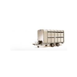 Remorque bétaillère DP120 Ifor Williams - poids brut 3500 kg - pont EasyLoad et carrosserie amovible