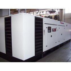 Groupe électrogène industriel 1000 kVA - Moteur Perkins - Génératrice Meccalte - Super insonorisé