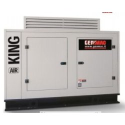 King-air GU40DS - Groupe électrogène industriel insonorisé Genmac 60Hz 1800rpm 380/220V 3PH