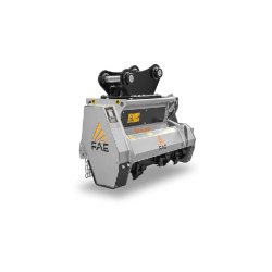 Broyeurs à transmission hydraulique pour pelles DML/HY - Broyeur forestier avec rotor à outils fixes