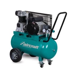 Compresseur Aircraft Airstar 423/50 - 2007430 - Bicylindre en fonte, 50L, robuste et performant pour artisans
