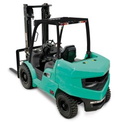 Location courte durée - Chariot élévateur thermique Mitsubishi FD/FG45N Grendia EX 4500 kg - 4 roues pneumatiques