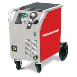 Poste à souder professionnel Schweisskraft PRO-MIG 351-4 - Compact, refroidissement gaz/eau, compatible multi-matériaux - Réf : 1080535