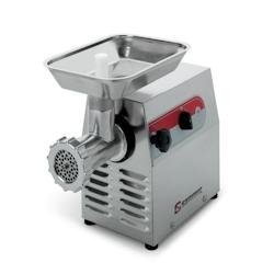 Hachoir à viande professionnel Sammic PS-12+ 1 lame et plaque de 6 mm | Production 100 kg/h, Puissance 440W, pour les cuisines professionnelles - gri