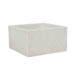 Jardinière carrée en béton - Fabrication française - Différentes dimensions disponibles