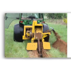 Trancheuse de sol à chaîne TC 75 - Pour tracteurs 45 à 65 CV - Profondeur jusqu'à 120 cm