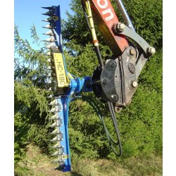 Taille haie hydraulique 1800mm mini pelle 3 - 11 t