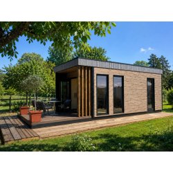 Studio de jardin Déséo Esprit Nature de 18 à 36 m² - Isolé en laine de bois