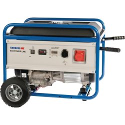 Groupe électrogène portable ESE 6000 DBS - 6,25 kVA - 5 kW - Essence - ENDRESS