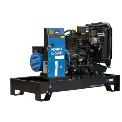 J66 - Groupe électrogène industriel SDMO - Tension 400/230V - Moteur John Deere - Type 4045TSG20